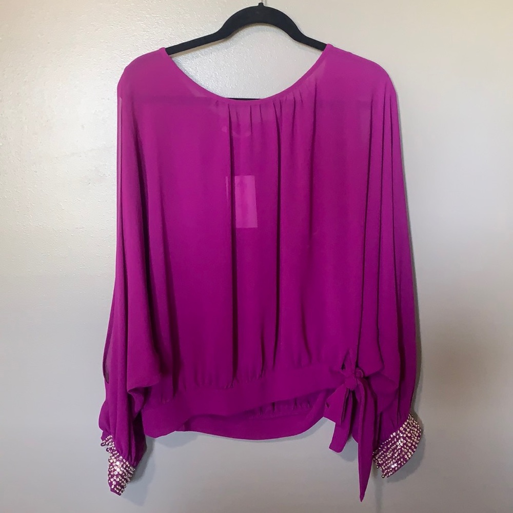 Purple Top Sequin Medium
